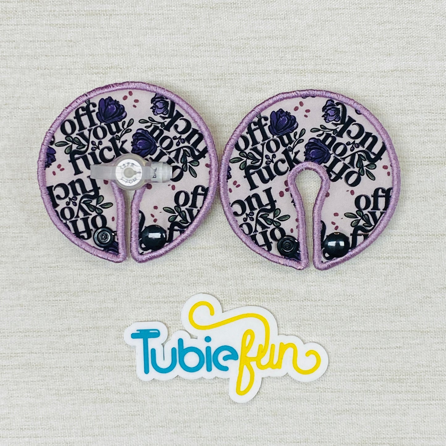 Button Pad Cover Large - Off You Go