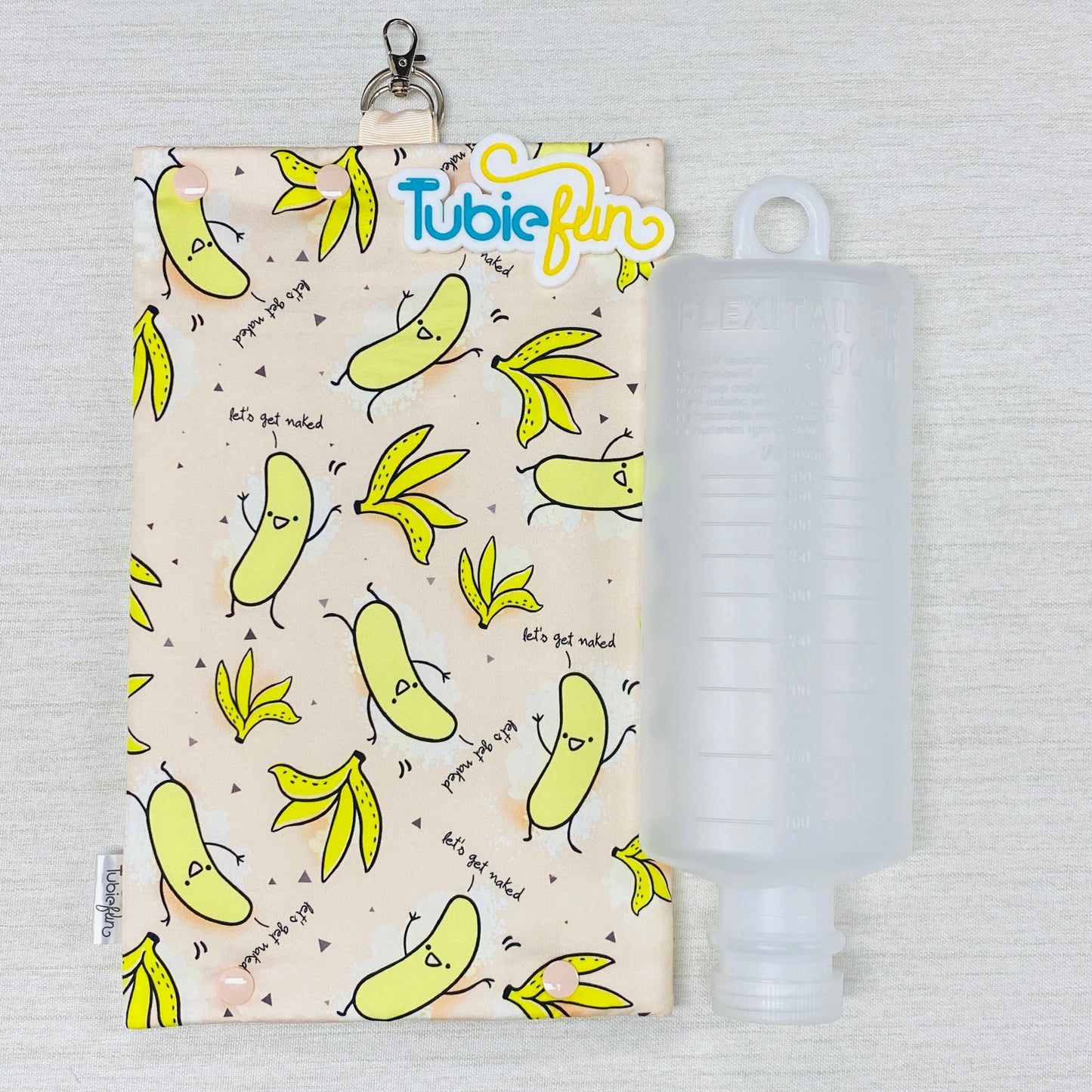 Insulated Milk Bag Suitable for 1L Flocare and 500ml Flexitaners - Adult Naked Bananas