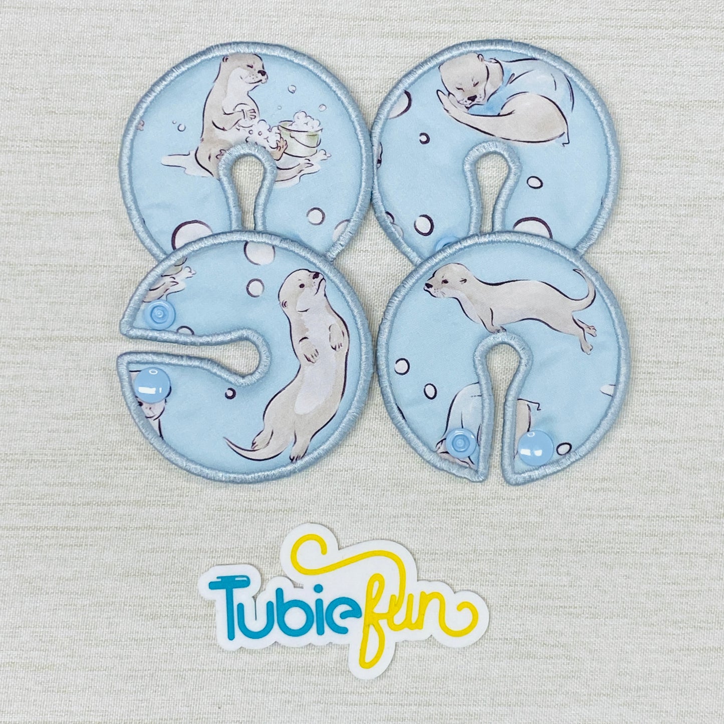 Button Pad Cover Large - Otters