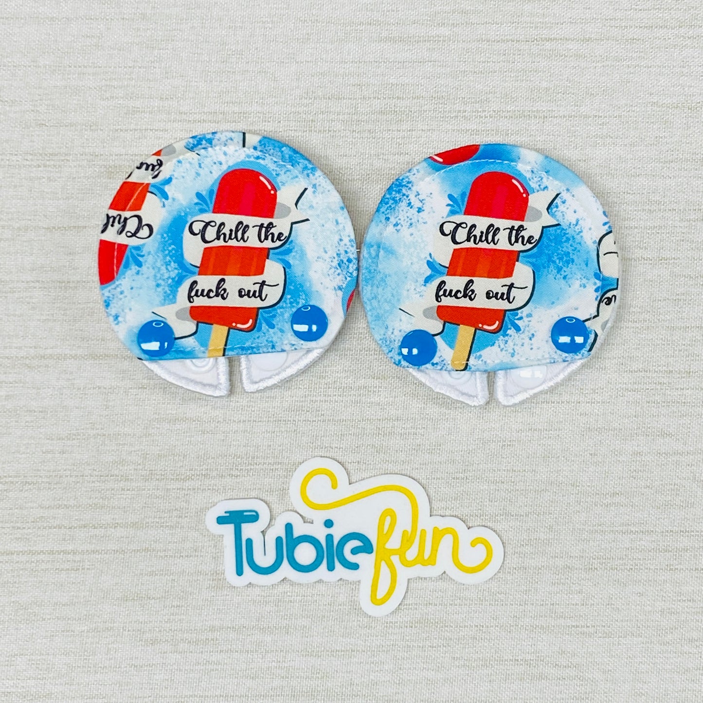 Covered Button Pad - Chill Out