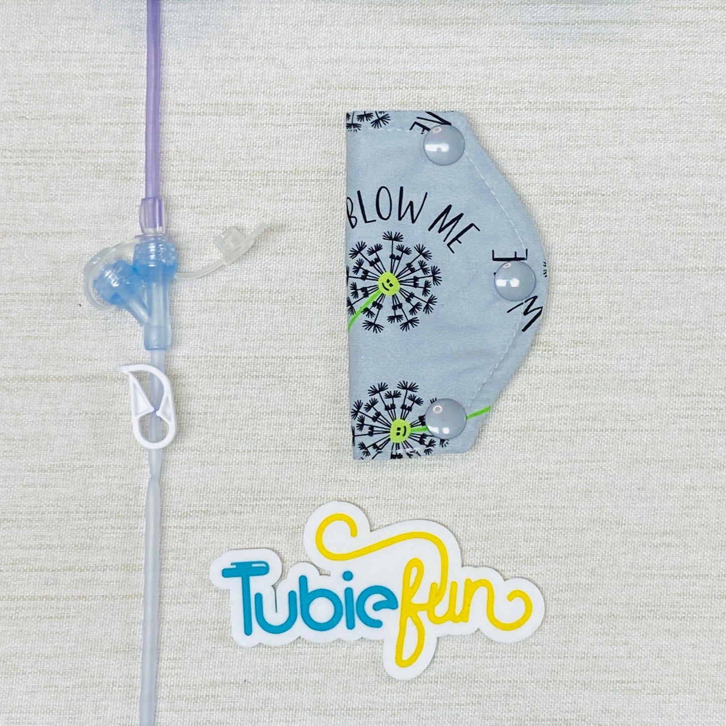 Feeding Tube Mini Connection Cover - Blow Me