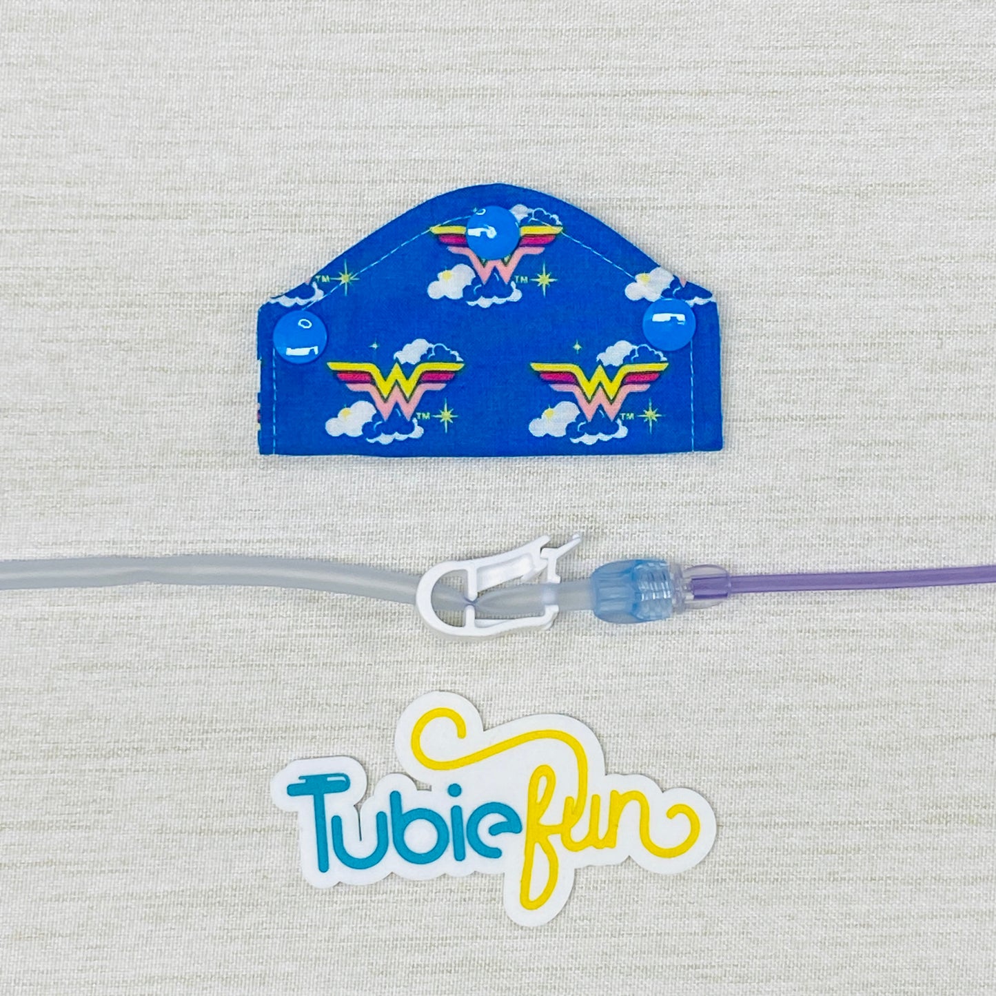 Feeding Tube Mini Connection Cover - Wonder Symbol