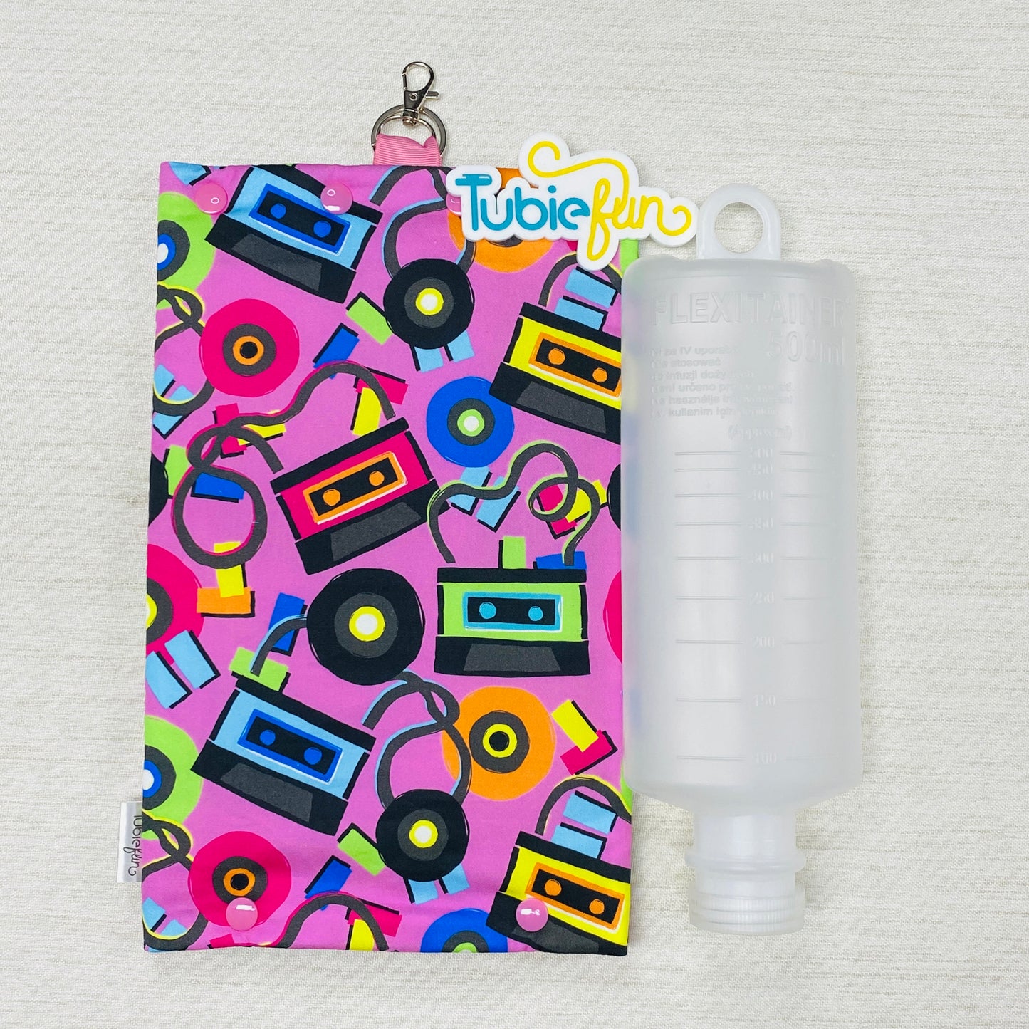 Insulated Milk Bag Suitable for 1L Flocare and 500ml Flexitaners - Retro Tapes