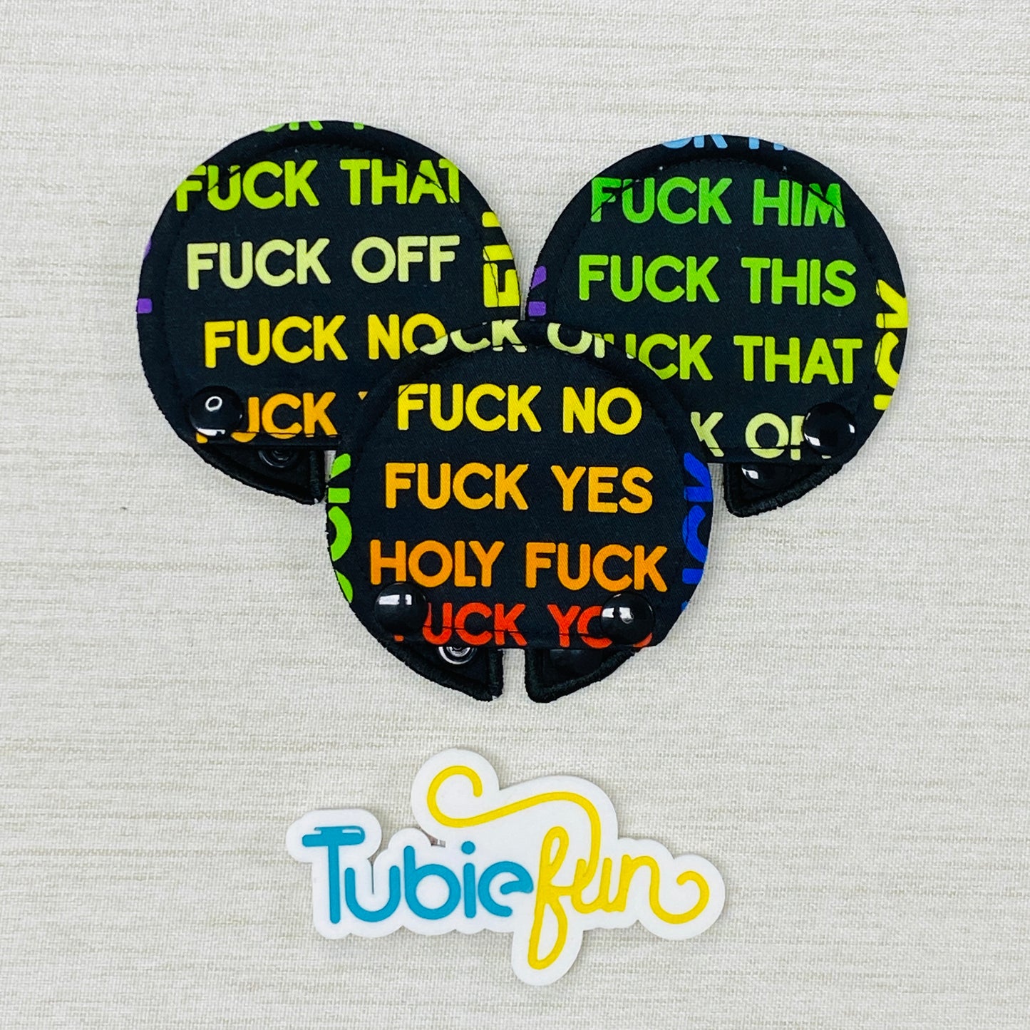 Covered Button Pad - F Sayings