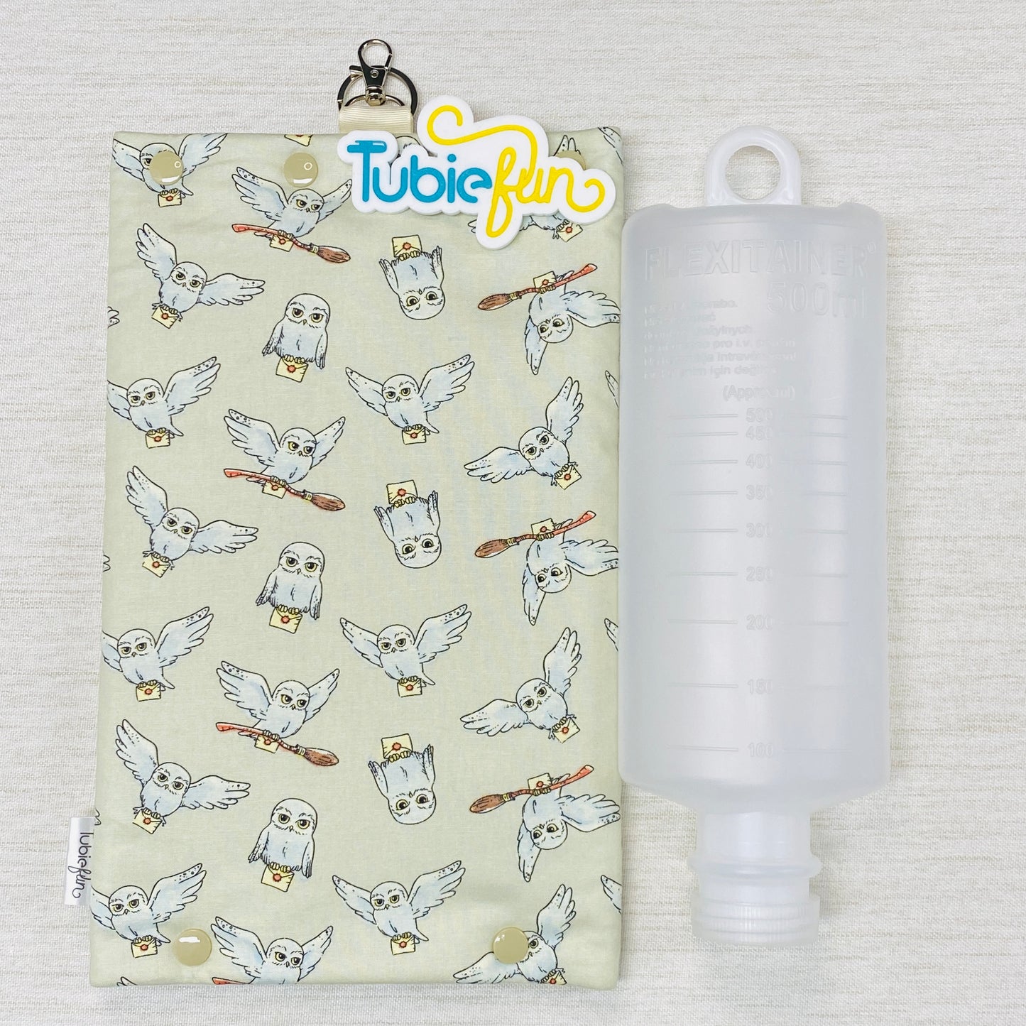Insulated Milk Bag Suitable for 1L Flocare and 500ml Flexitaners - Wizard Owl