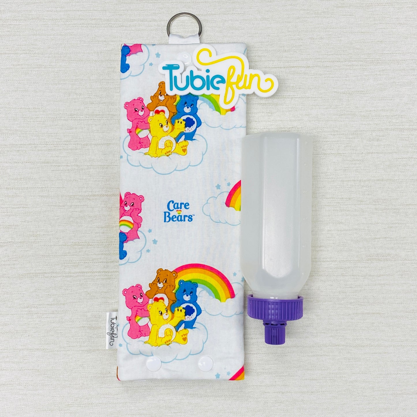Insulated Milk Bag Suitable for 250ml Bottle in - Care Bears and Rainbows