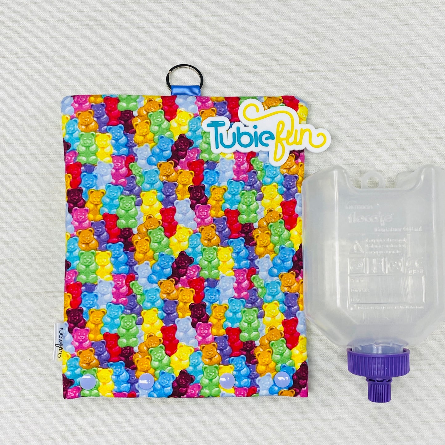 Insulated Milk Bag Suitable for 500ml Flocare Bottle in - Gummi Bears