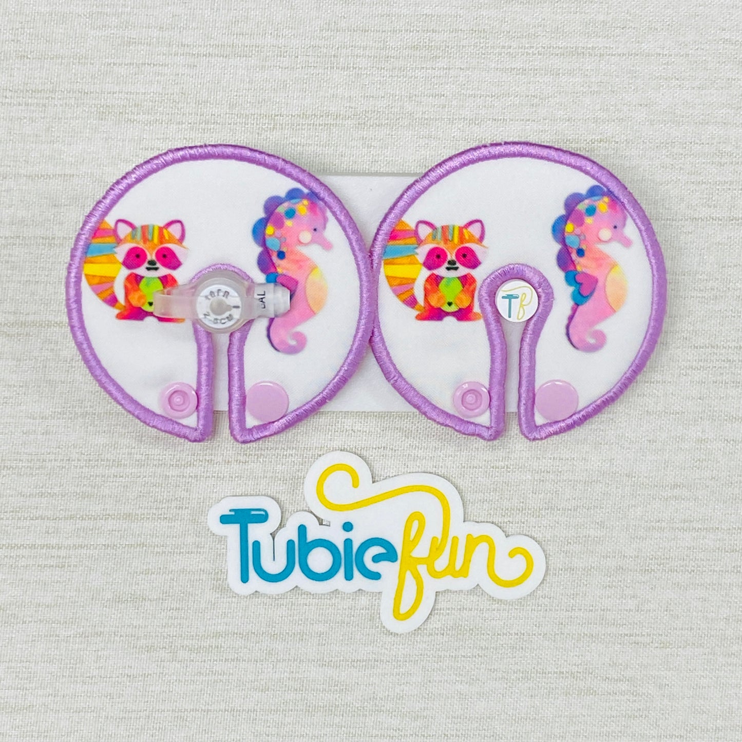 Button Pad Cover Large - Kasey Rainbow Remi & Stevie