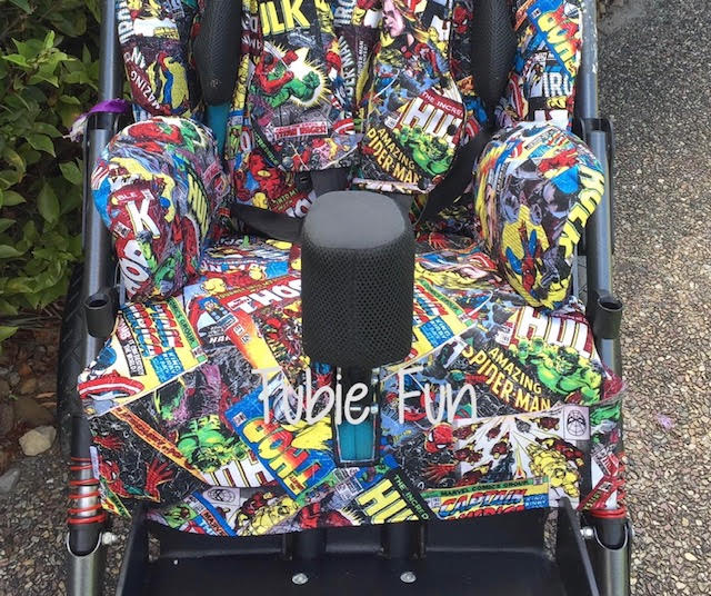 Bingo Wheelchair Cover - Custom Fabric