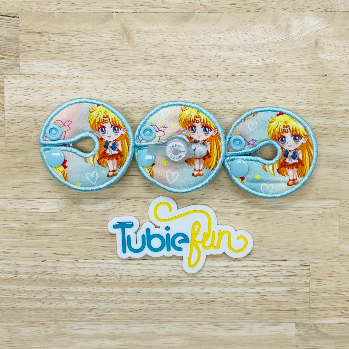 G-Tube Button Pad Cover - Sailor Moon