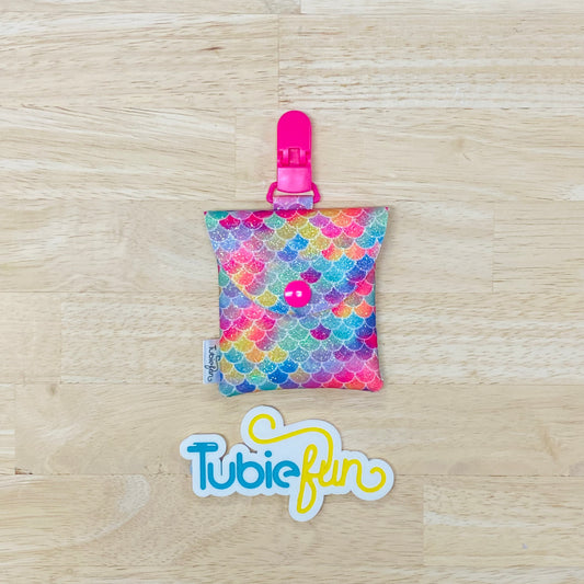 Tubing Pouch - Glitter Scales