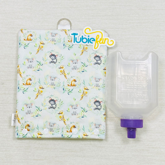 Insulated Milk Bag Suitable for 500ml Flocare Bottle in - Aussie Animals