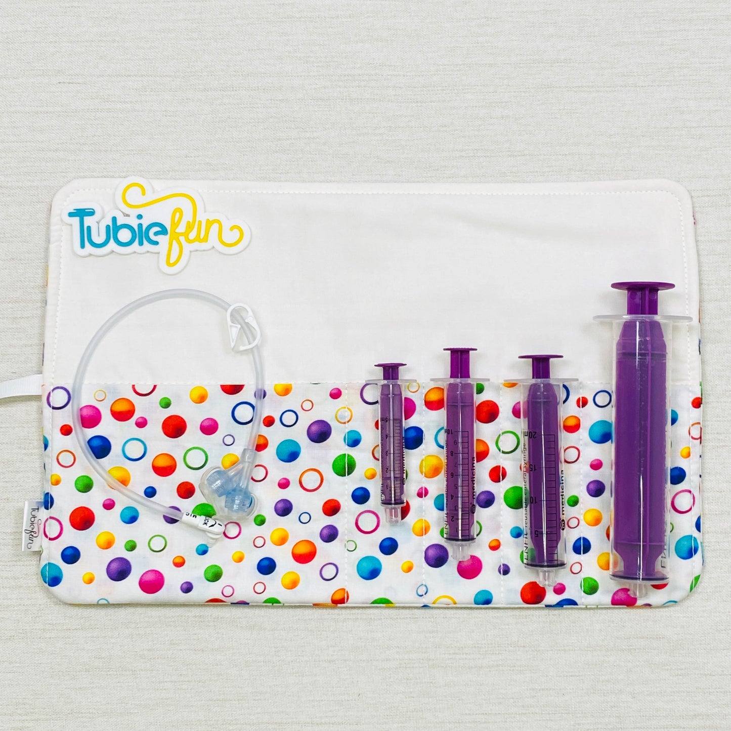 Syringe Roll - Coloured Circles
