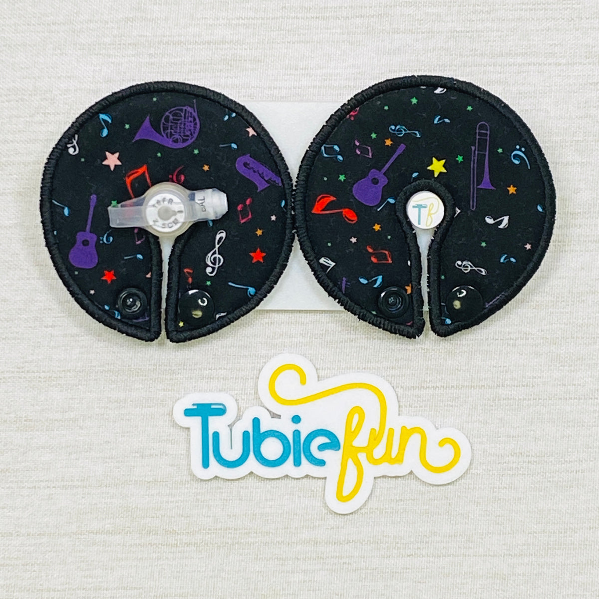 Button Pad Cover Large - Music