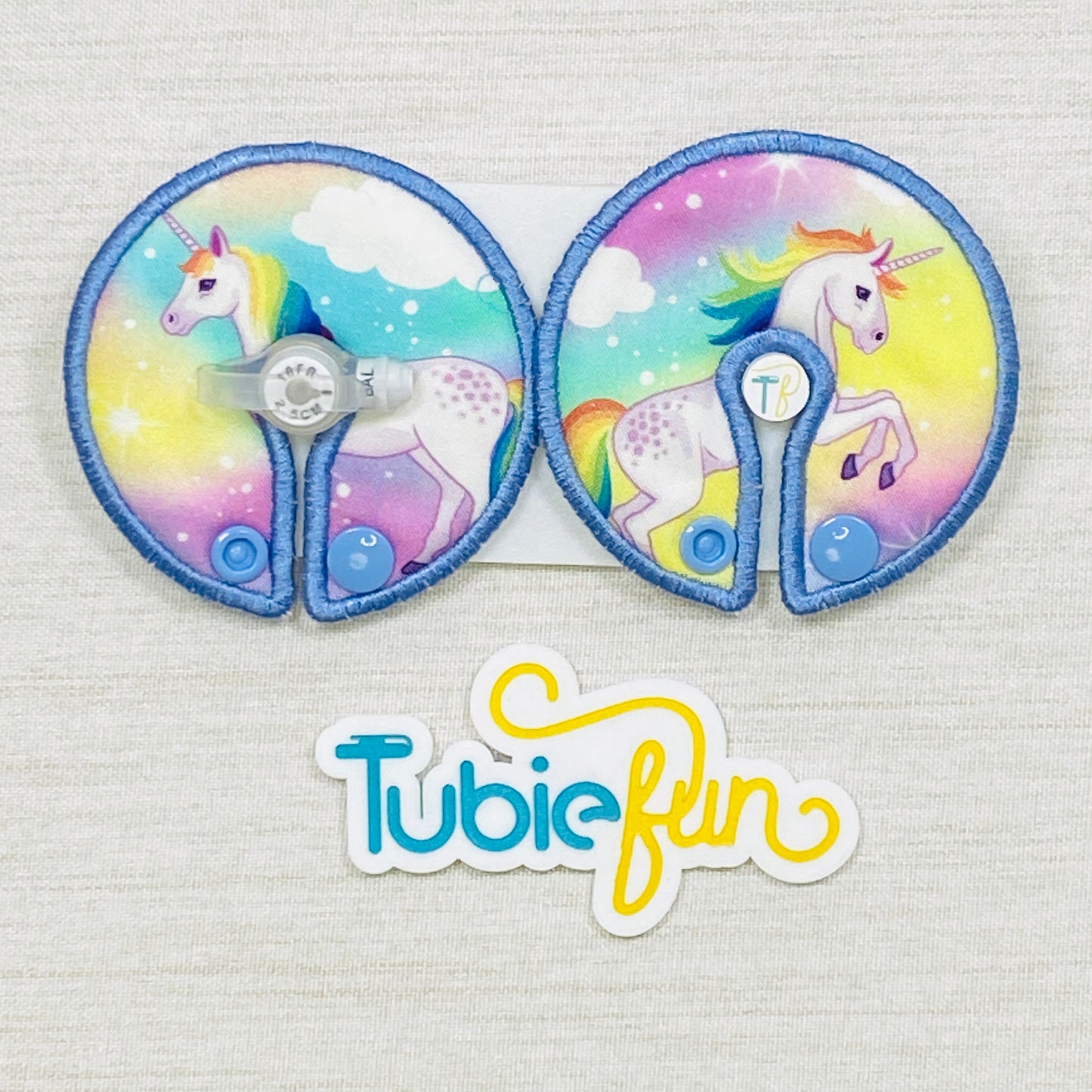 Button Pad Cover Large - Unicorn