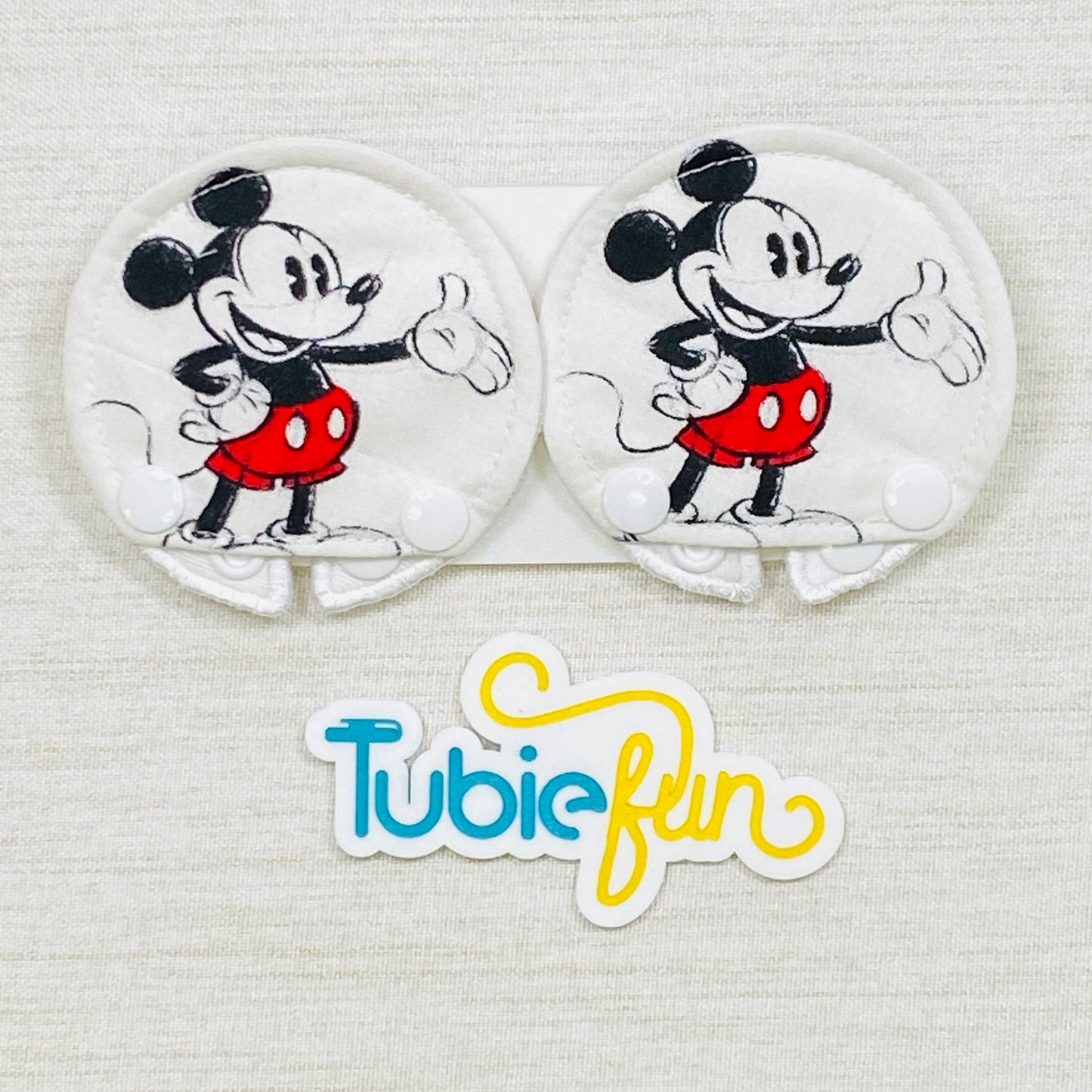 Covered Button Pad - Cartoon Mouse