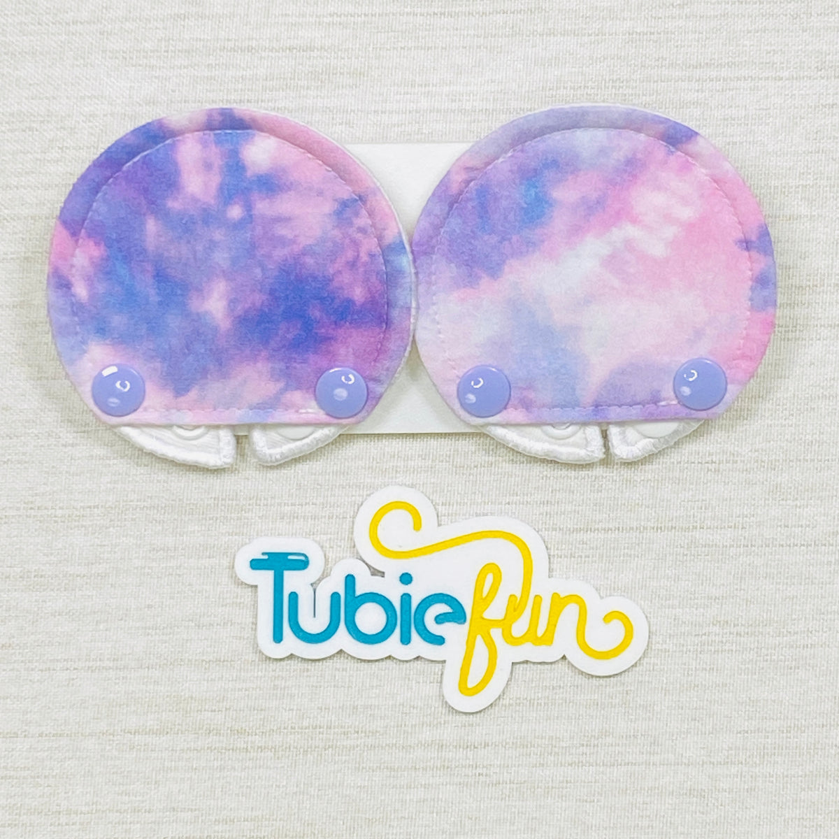 Covered Button Pad - Purple Ombre