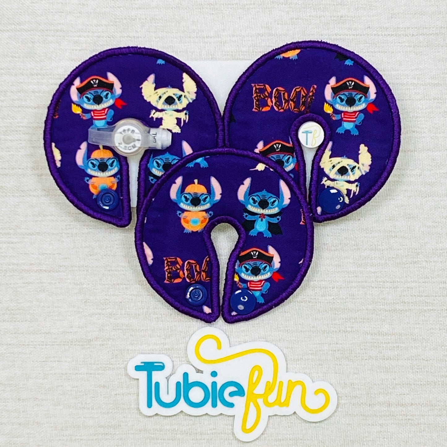 Button Pad Cover Large - Boo Alien