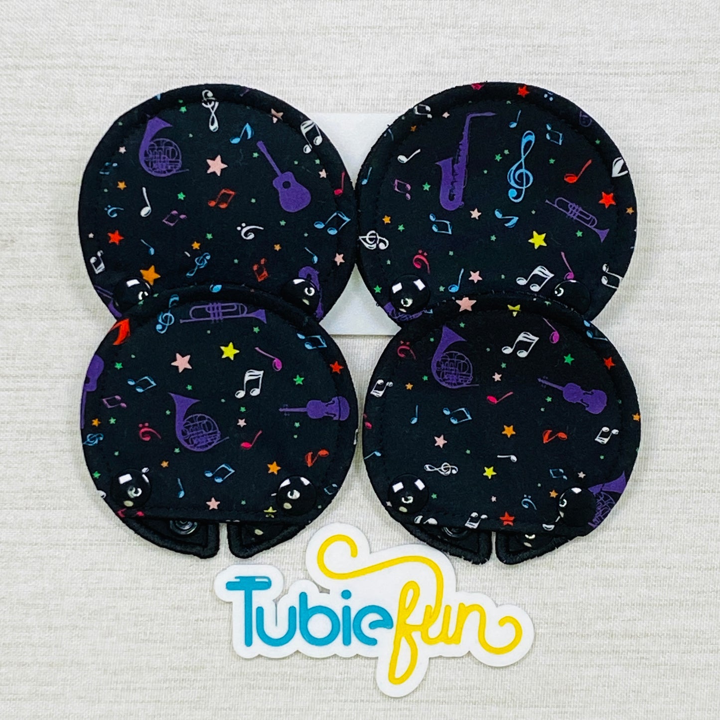 Covered Button Pad - Music