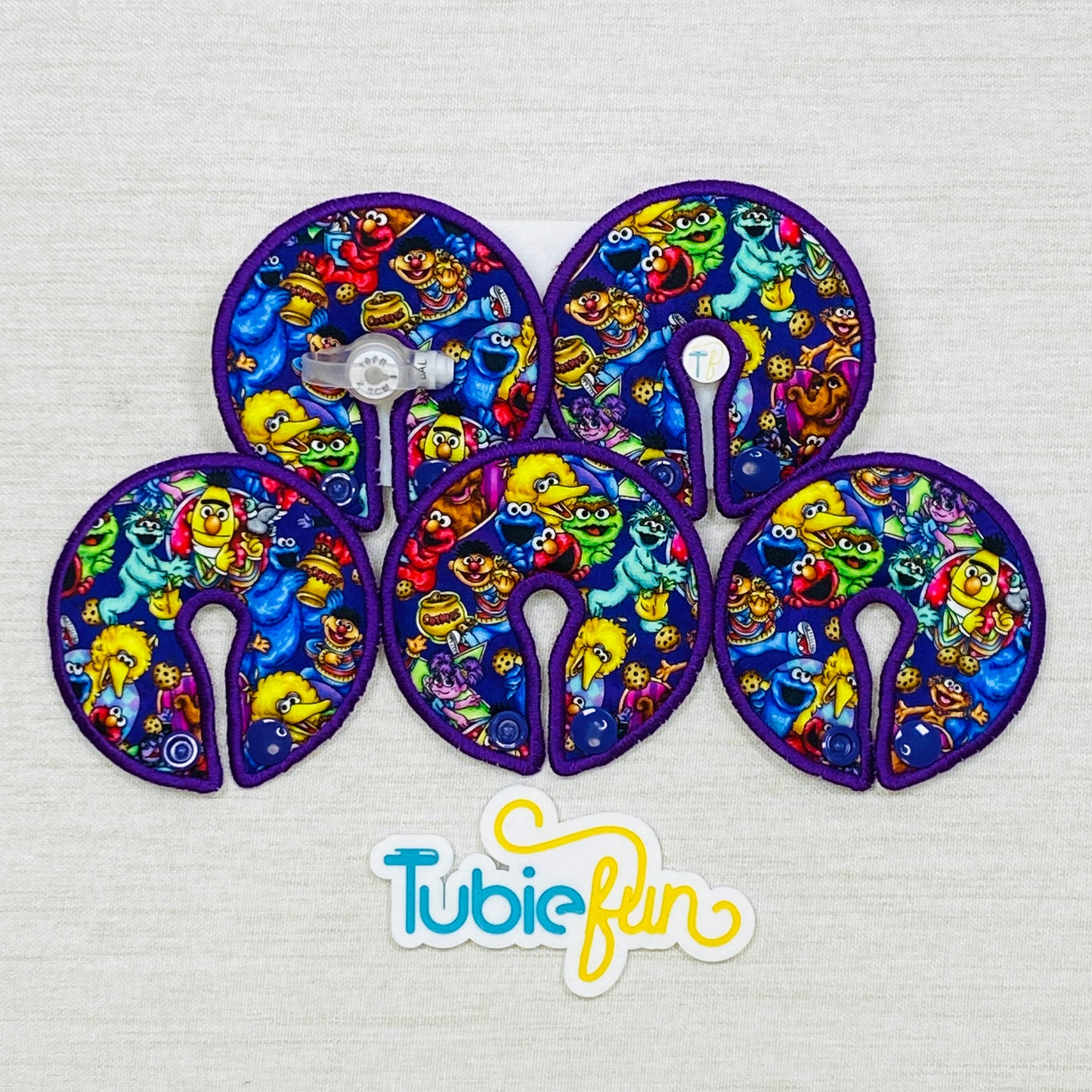 Button Pad Cover Large - Street Characters