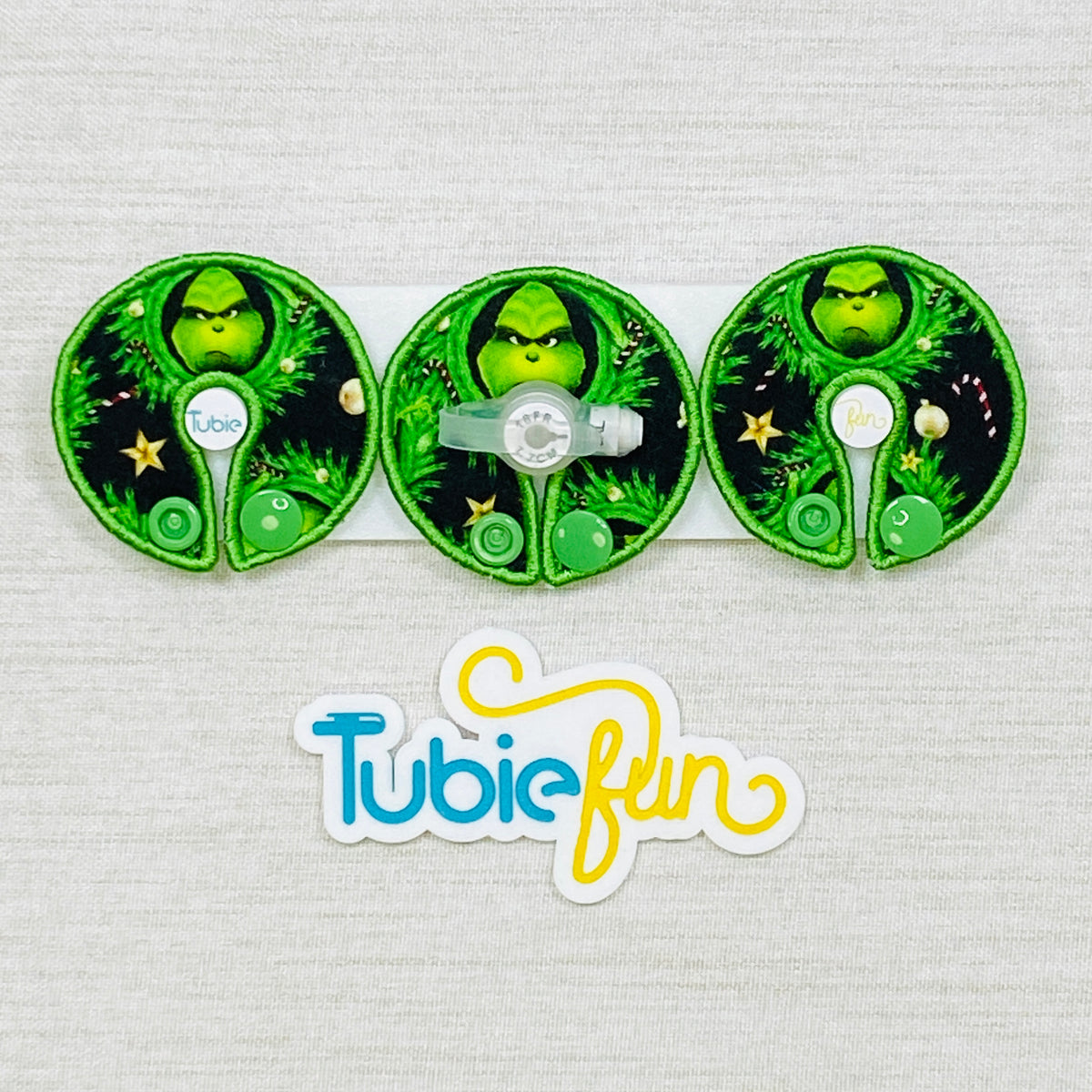 G-Tube Button Pad Cover - Grumpy