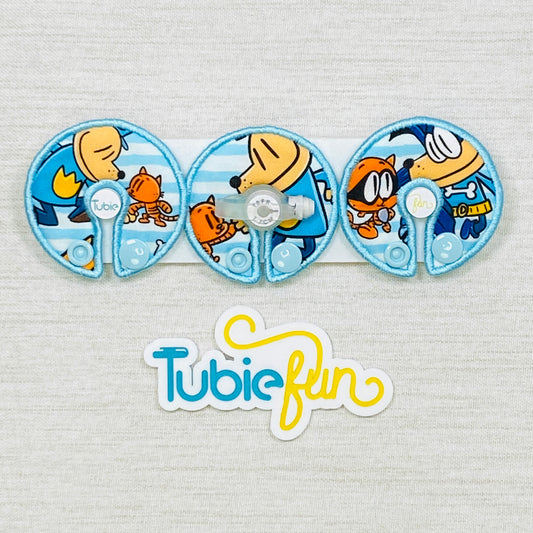 G-Tube Button Pad Cover - Dog Hero