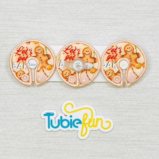 G-Tube Button Pad Cover - Lets Get Baked