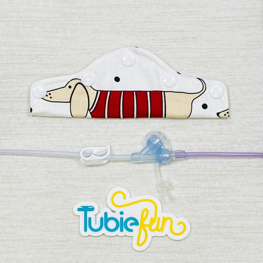 Feeding Tube Connection Cover - Sausage Dog