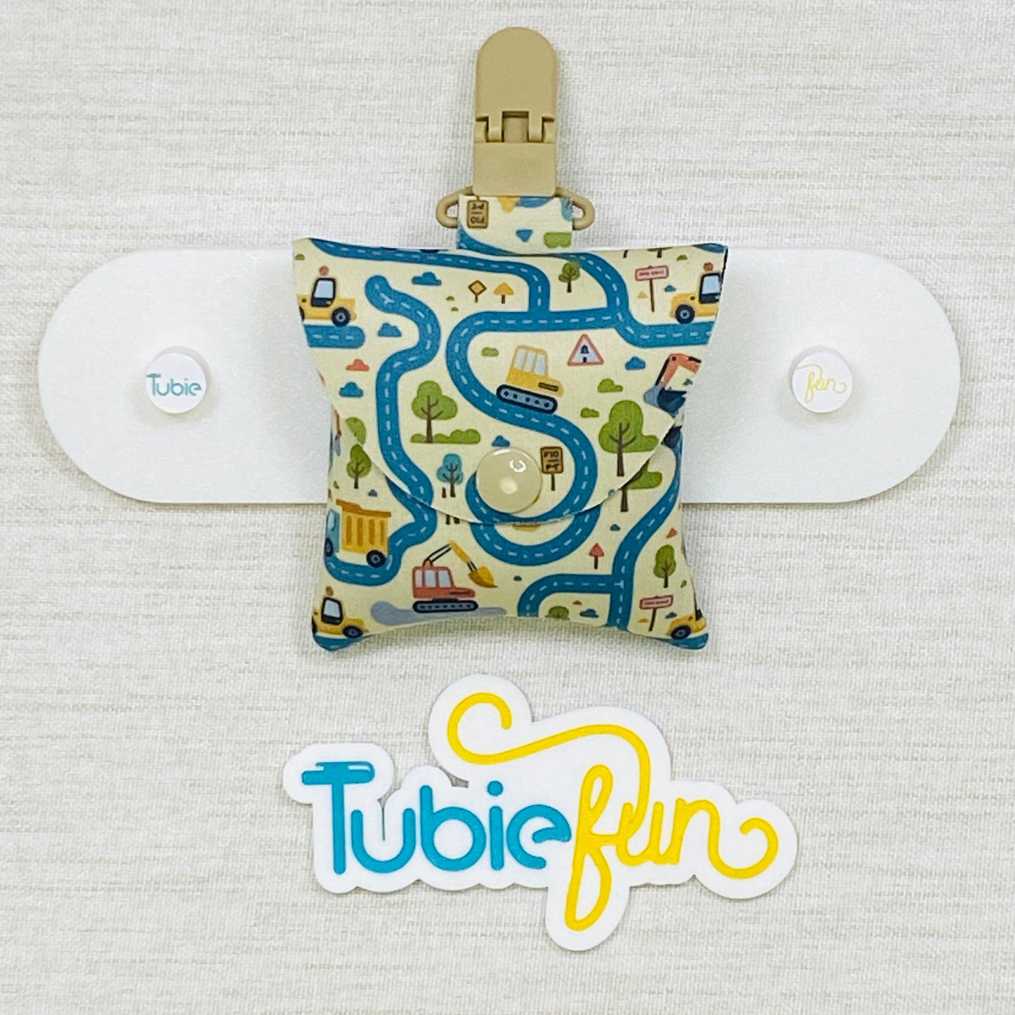 Neoprene Tubing Pouch - Construction Town