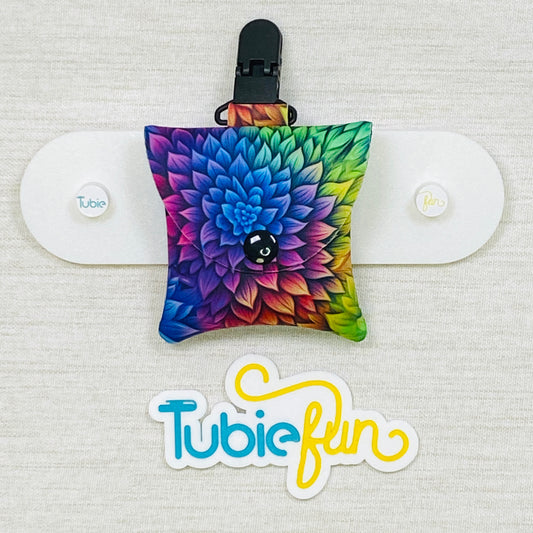 Neoprene Tubing Pouch - Coloured Leaves