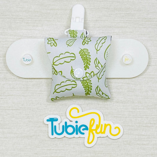 Neoprene Tubing Pouch - Leaves