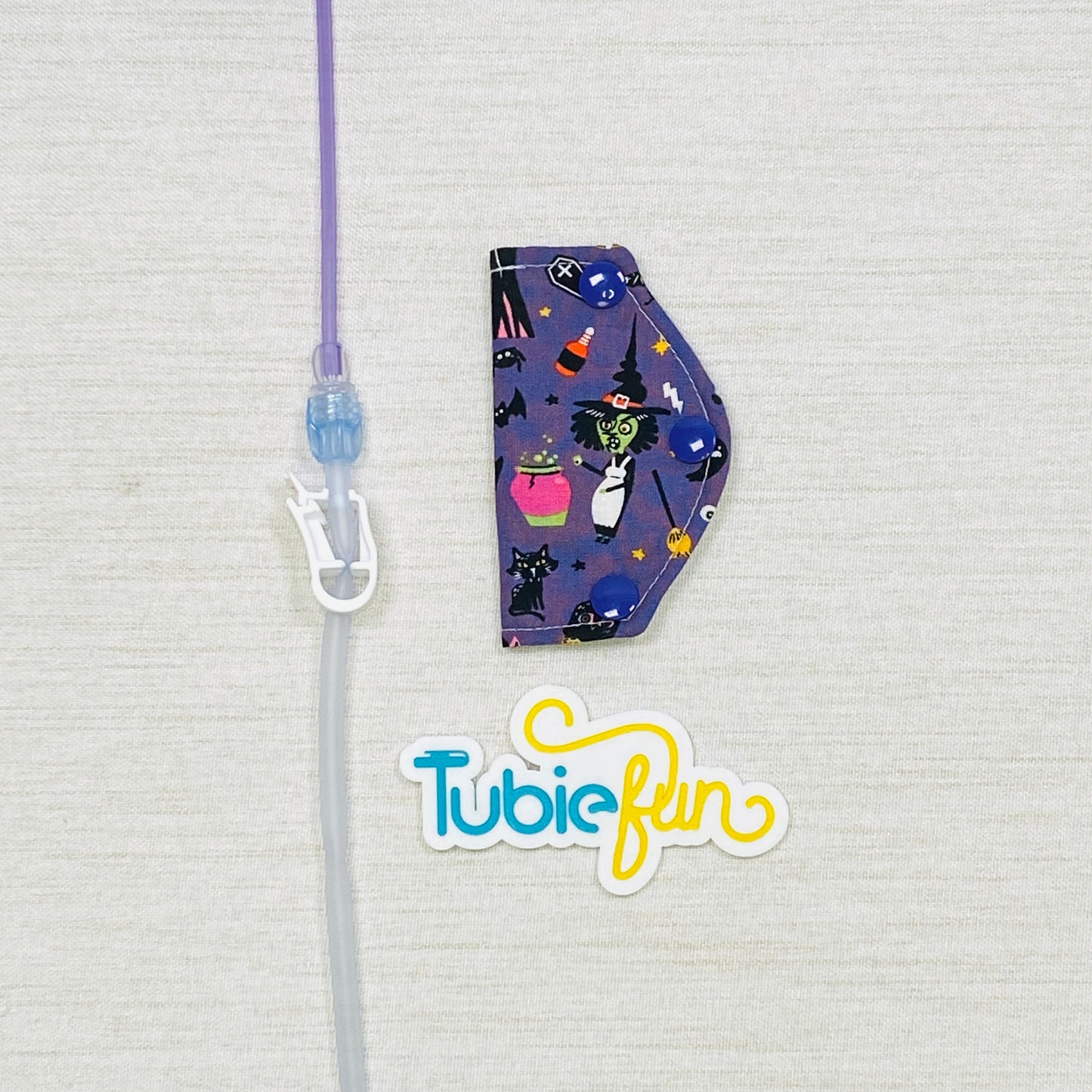 Feeding Tube Mini Connection Cover - Halloween 2