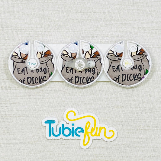 G-Tube Button Pad Cover - Eat a Bag
