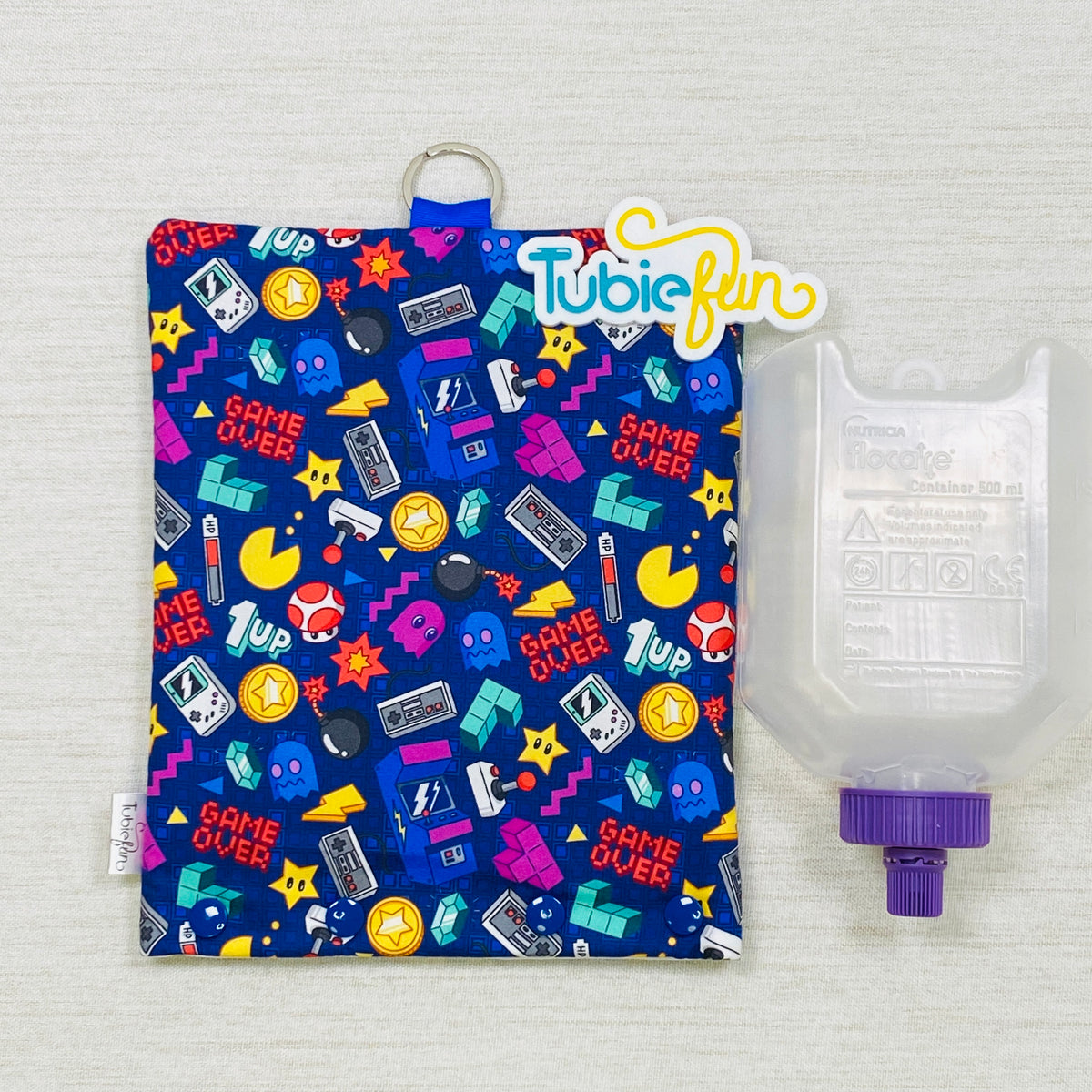 Insulated Milk Bag Suitable for 500ml Flocare Bottle in - Game Over