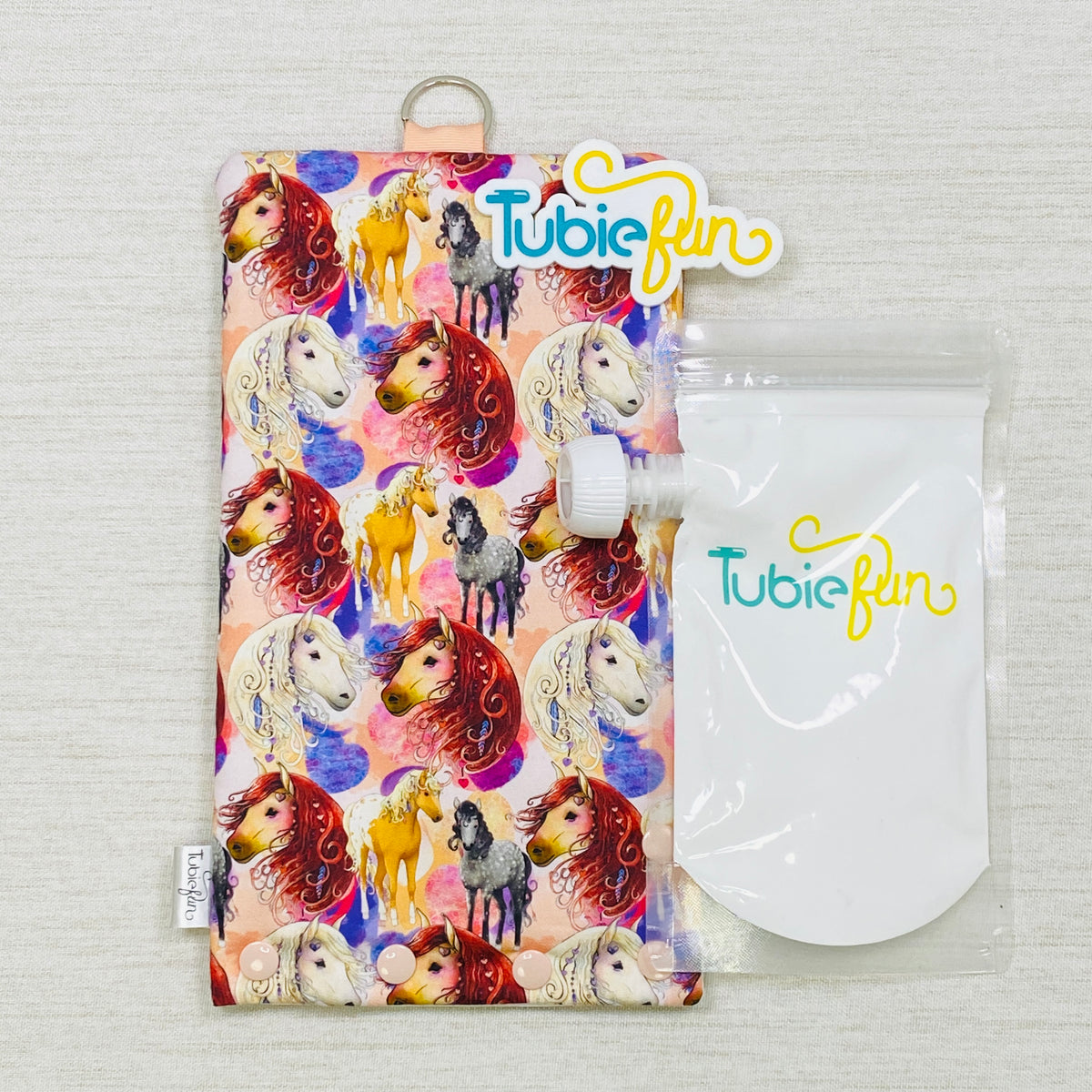 Insulated Milk Bag Suitable for Reusable Pouches - Pretty Ponies