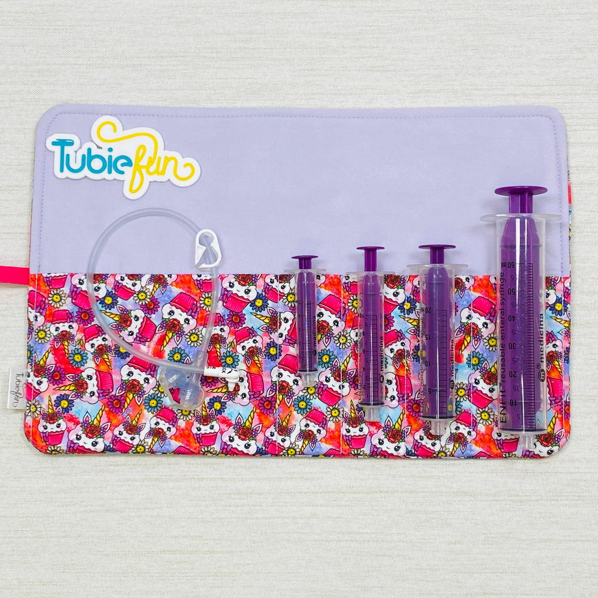 Syringe Roll - Unicorn Cupcakes