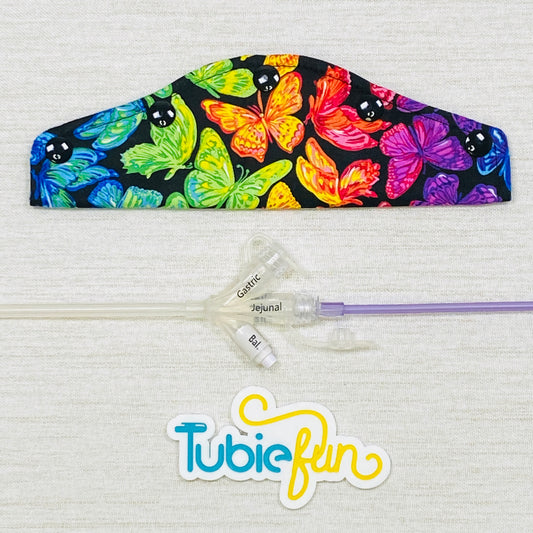 Large Feeding Tube Connection Cover - Flutter Bright