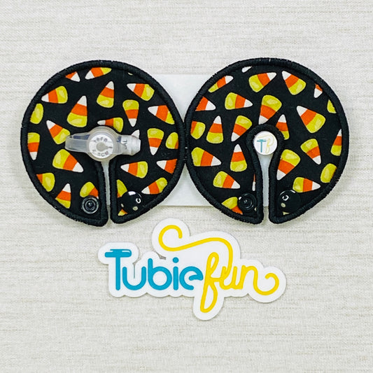 Button Pad Cover Large -Candy Cons on Black