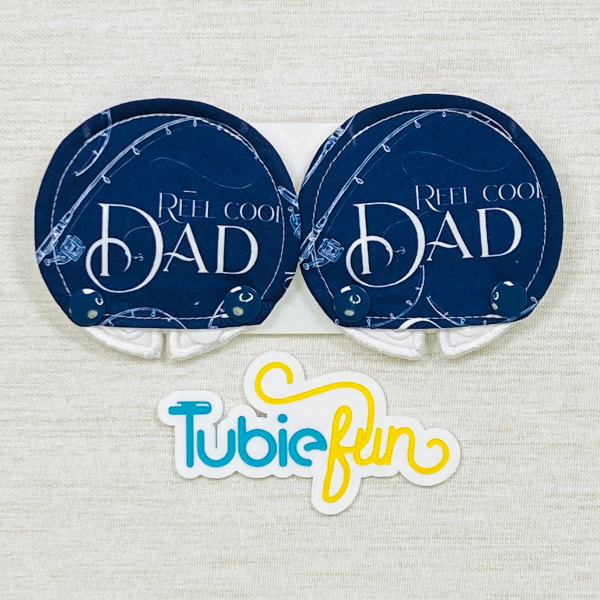 Covered Button Pad - Reel Cool Dad