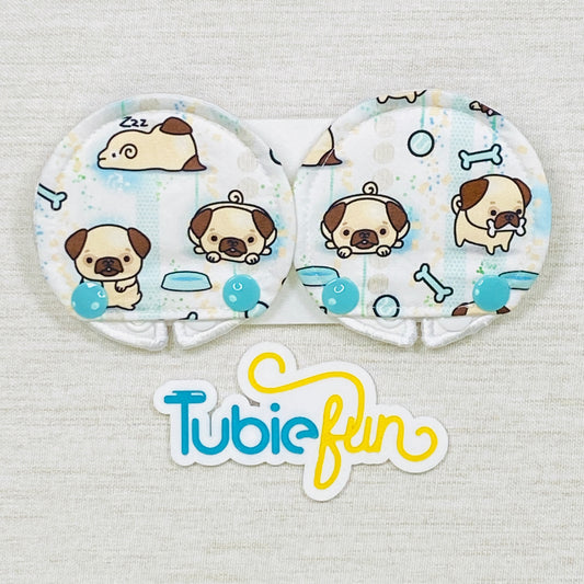 Covered Button Pad - Pug Life