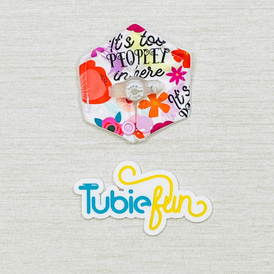 Hexagon G-Tube Button Pad Cover - Too Peopley