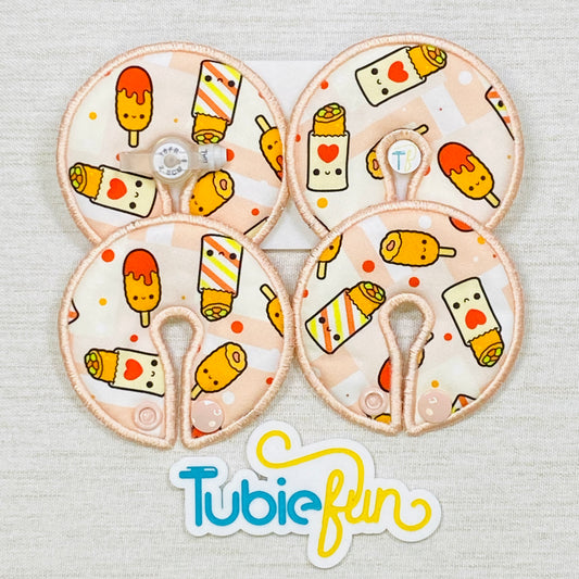 Button Pad Cover Large - Fast Food Love