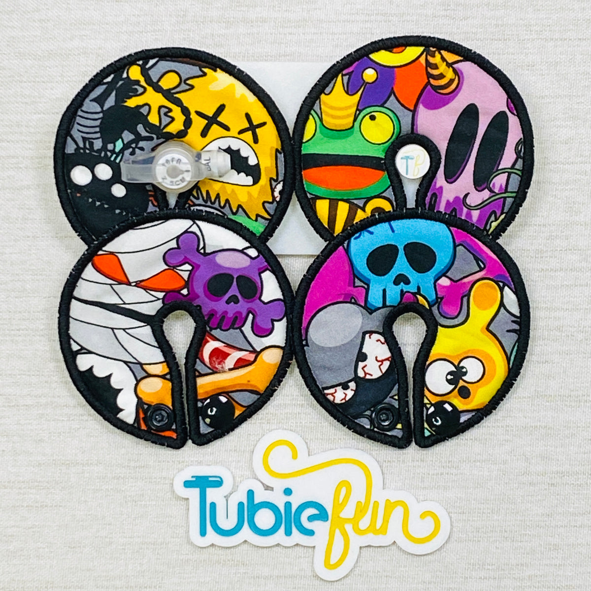 Button Pad Cover Large - Spooky Squad