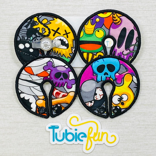 Button Pad Cover Large - Spooky Squad