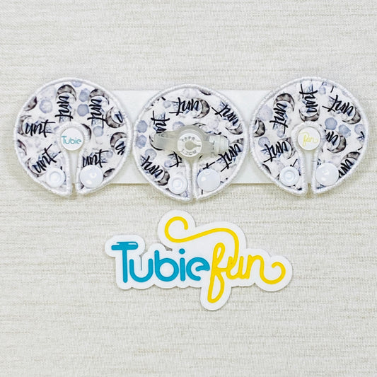 G-Tube Button Pad Cover - Moody Moons