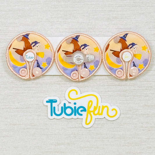 G-Tube Button Pad Cover - Moonlight Magic