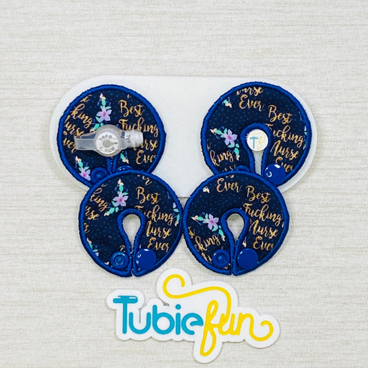 G-Tube Button Pad Cover - Best Nurse Ever