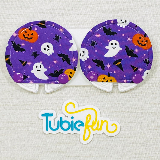 Covered Button Pad - Purple Fright