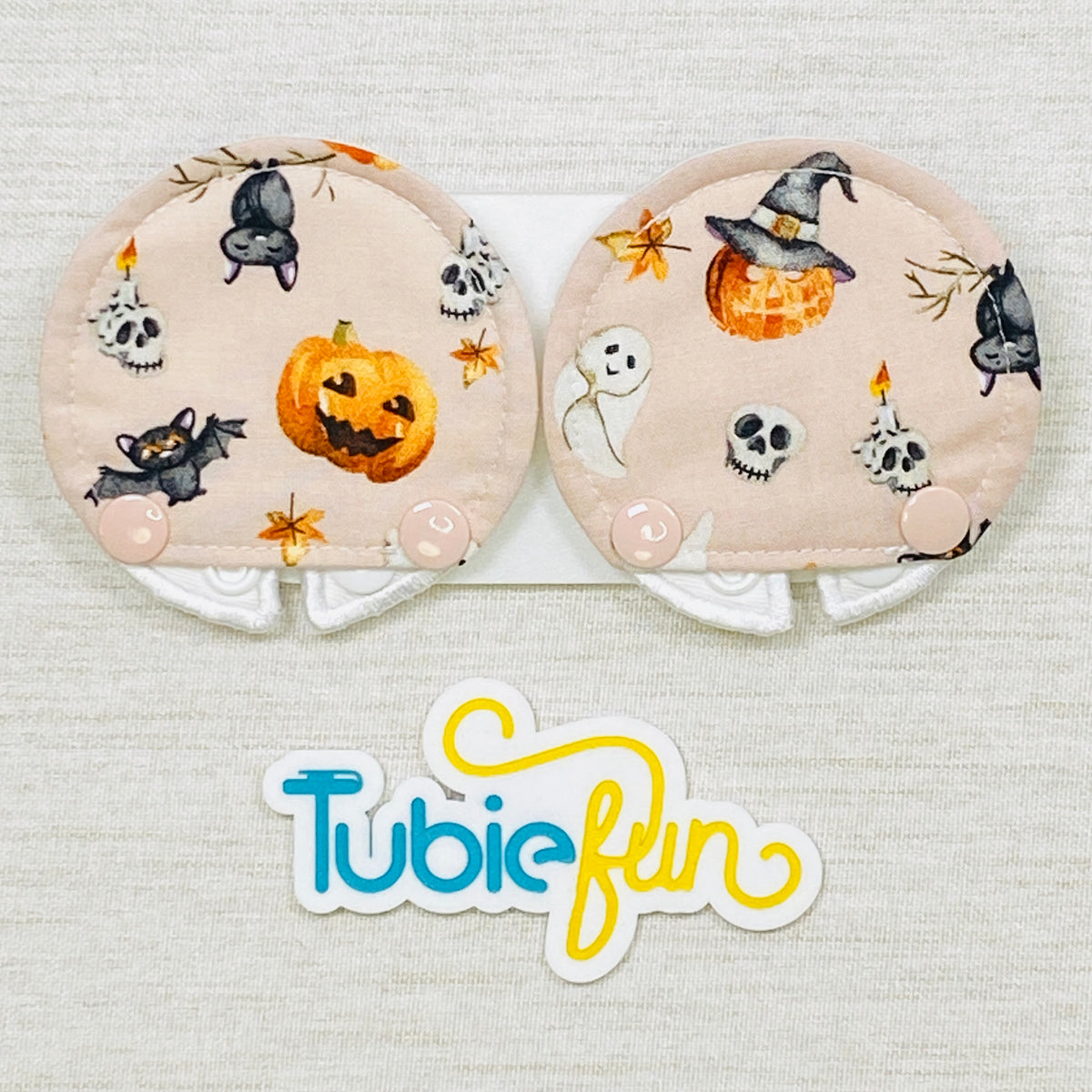 Covered Button Pad - Pumpkins & Ghosts