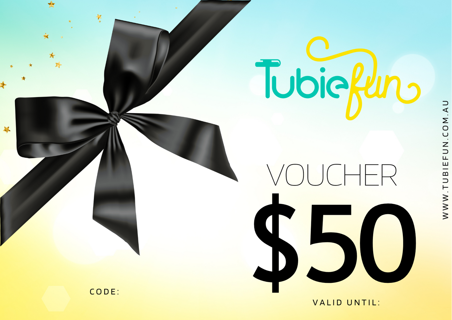 Tubie Fun Gift Vouchers